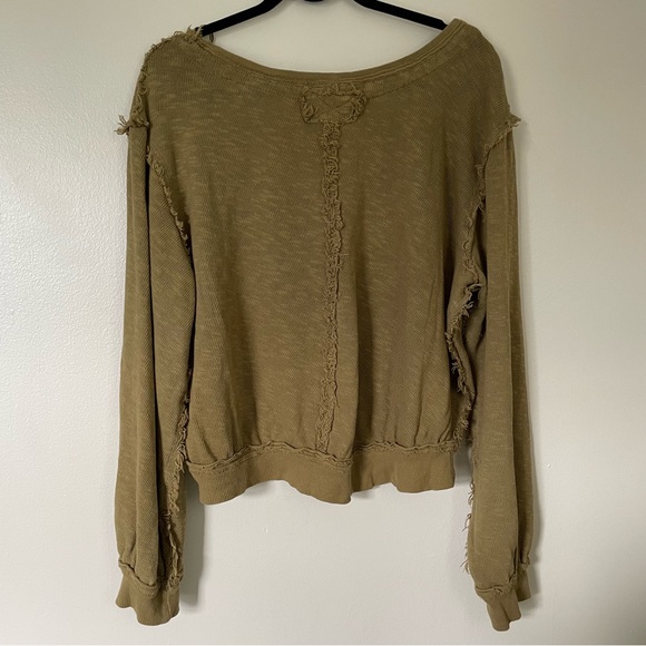FP We The Free | Olive Button Crop Cardigan | Size Small - Picture 8 of 13